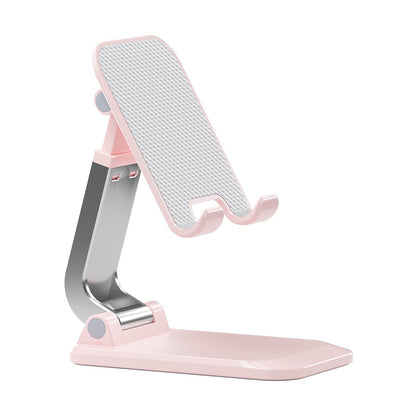 Metal Mobile Phone Holder In Black With Durable Silica Gel Components For Secure Grip