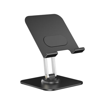Metal Mobile Phone Holder In Black With Durable Silica Gel Components For Secure Grip