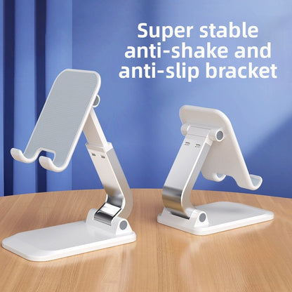Metal Mobile Phone Holder In Black With Durable Silica Gel Components For Secure Grip