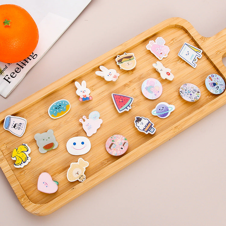 Cartoon Pin Brooches Made Of Acrylic Featuring Playful Designs For Stylish Accessories