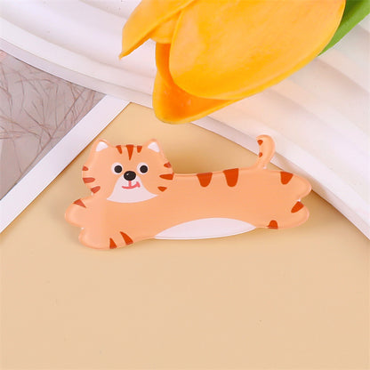 Animal Pattern Acrylic Dog Pin Brooch, Stylish And Durable Jewelry Accessory