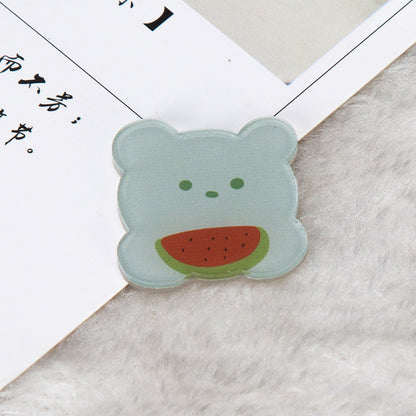 Cartoon Pin Brooches Made Of Acrylic Featuring Playful Designs For Stylish Accessories