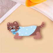 5 Sausage Brooch [No. A1210]