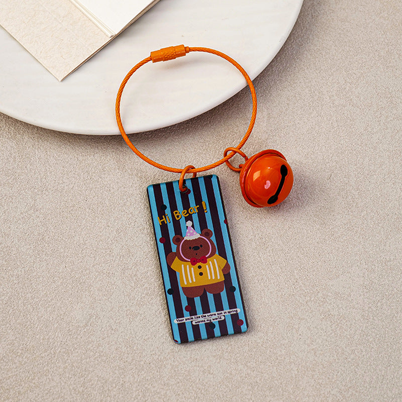 Acrylic Keychain For Stylish And Durable Key Organization