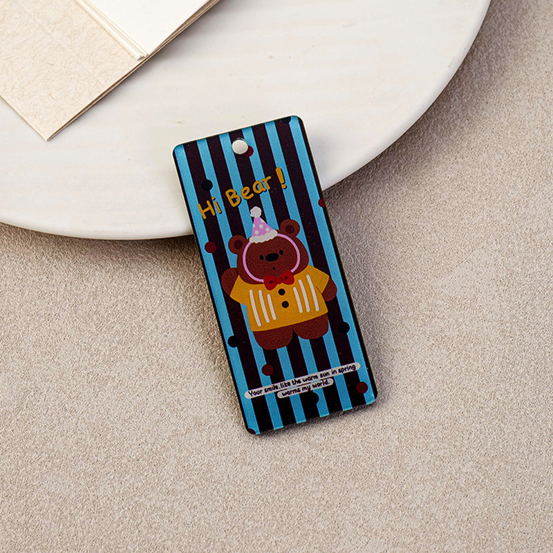 Acrylic Keychain For Stylish And Durable Key Organization