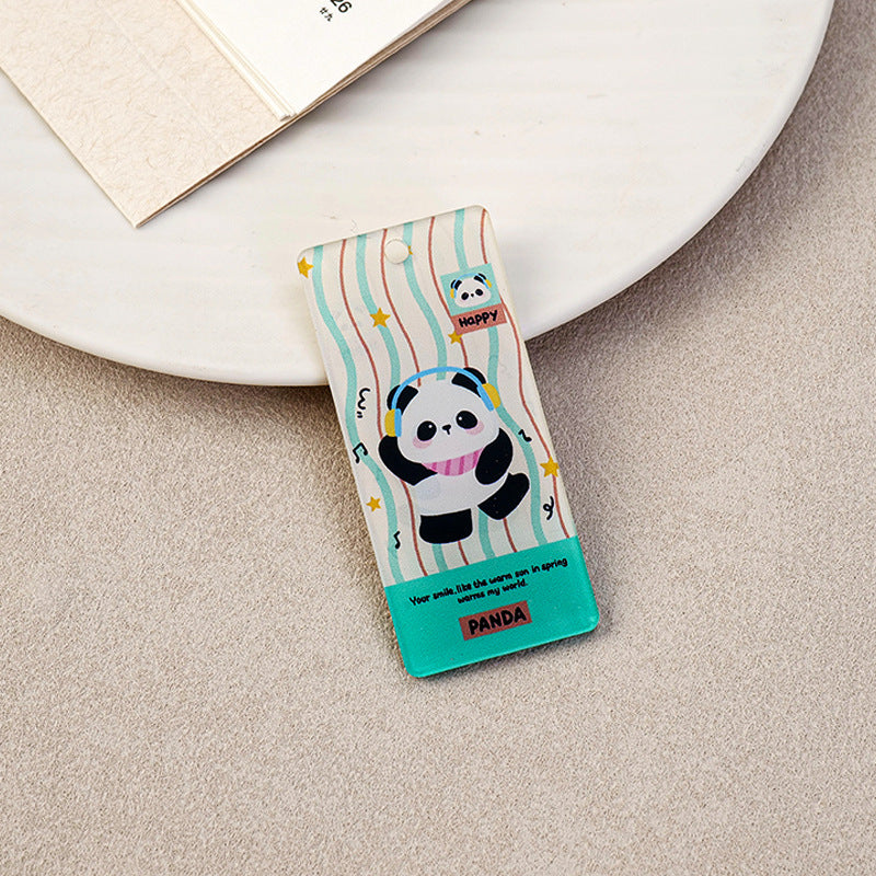Acrylic Keychain For Stylish And Durable Key Organization