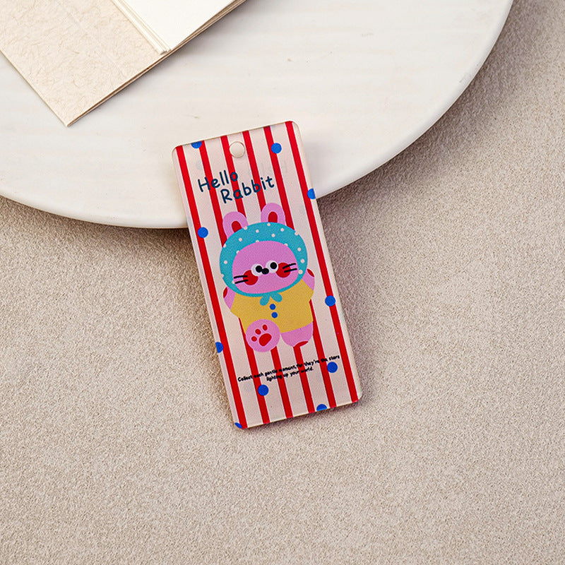 Acrylic Keychain For Stylish And Durable Key Organization