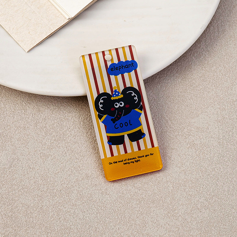Acrylic Keychain For Stylish And Durable Key Organization