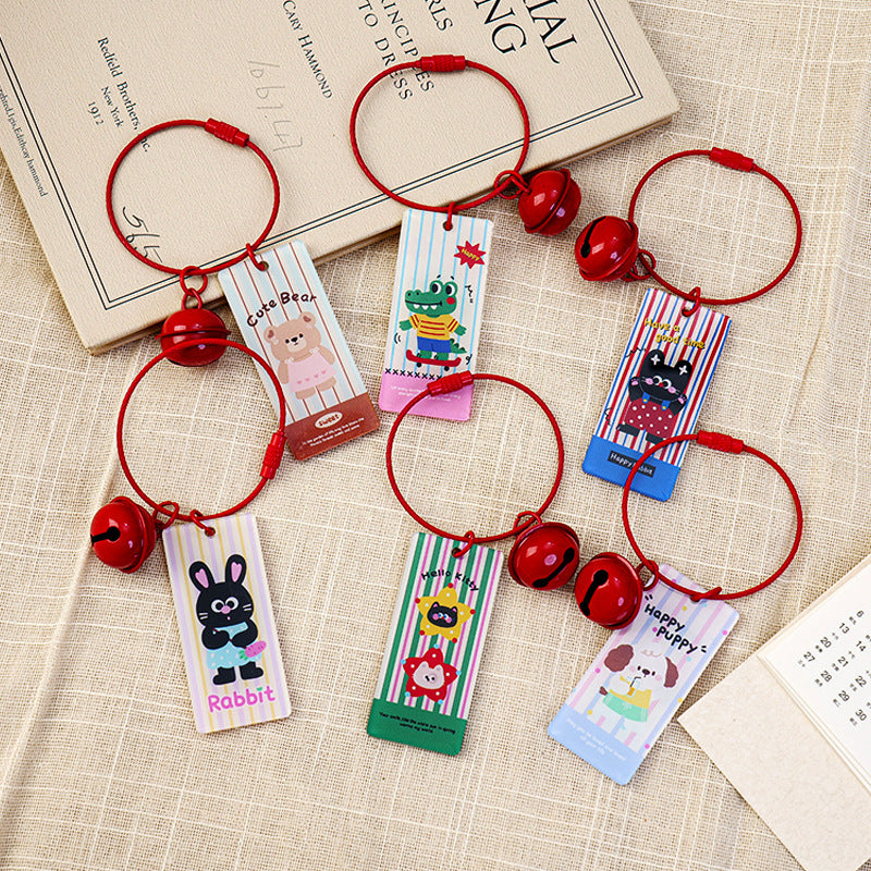 Animal Pattern Acrylic Keychain Featuring Durable Design For Everyday Use