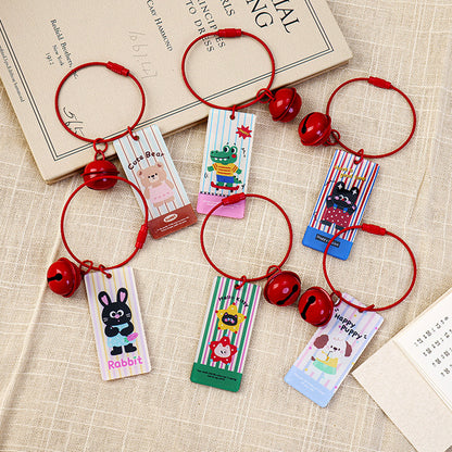Animal Pattern Acrylic Keychain Featuring Durable Design For Everyday Use