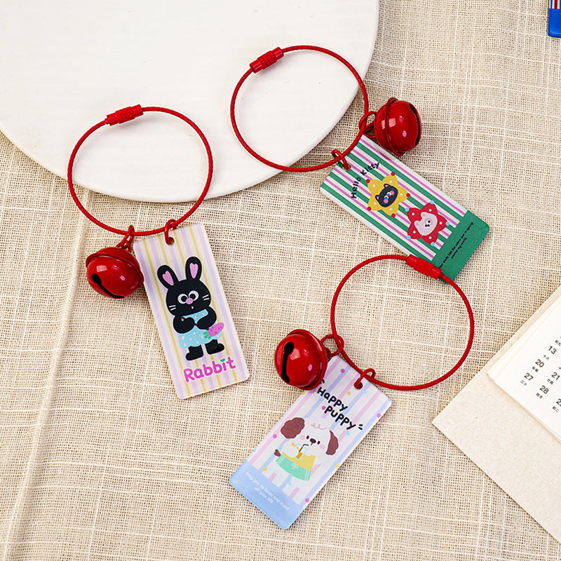 Animal Pattern Acrylic Keychain Featuring Durable Design For Everyday Use