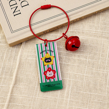Animal Pattern Acrylic Keychain Featuring Durable Design For Everyday Use