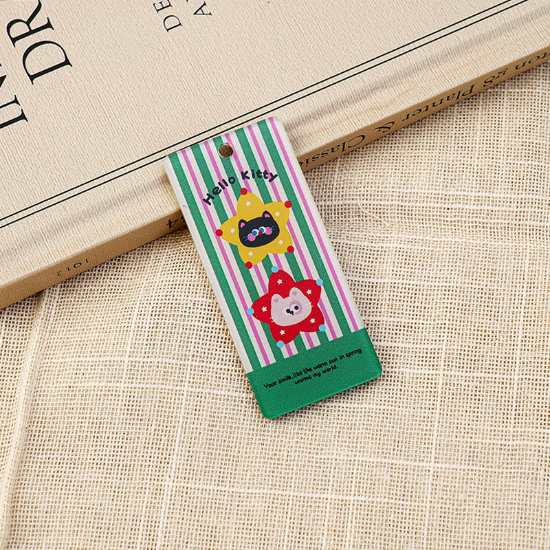 Animal Pattern Acrylic Keychain Featuring Durable Design For Everyday Use