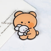 12 Bear Hugging Rabbit [No.-A179]