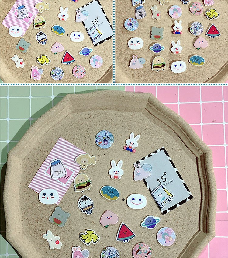 Cartoon Pin Brooches Made Of Acrylic Featuring Playful Designs For Stylish Accessories
