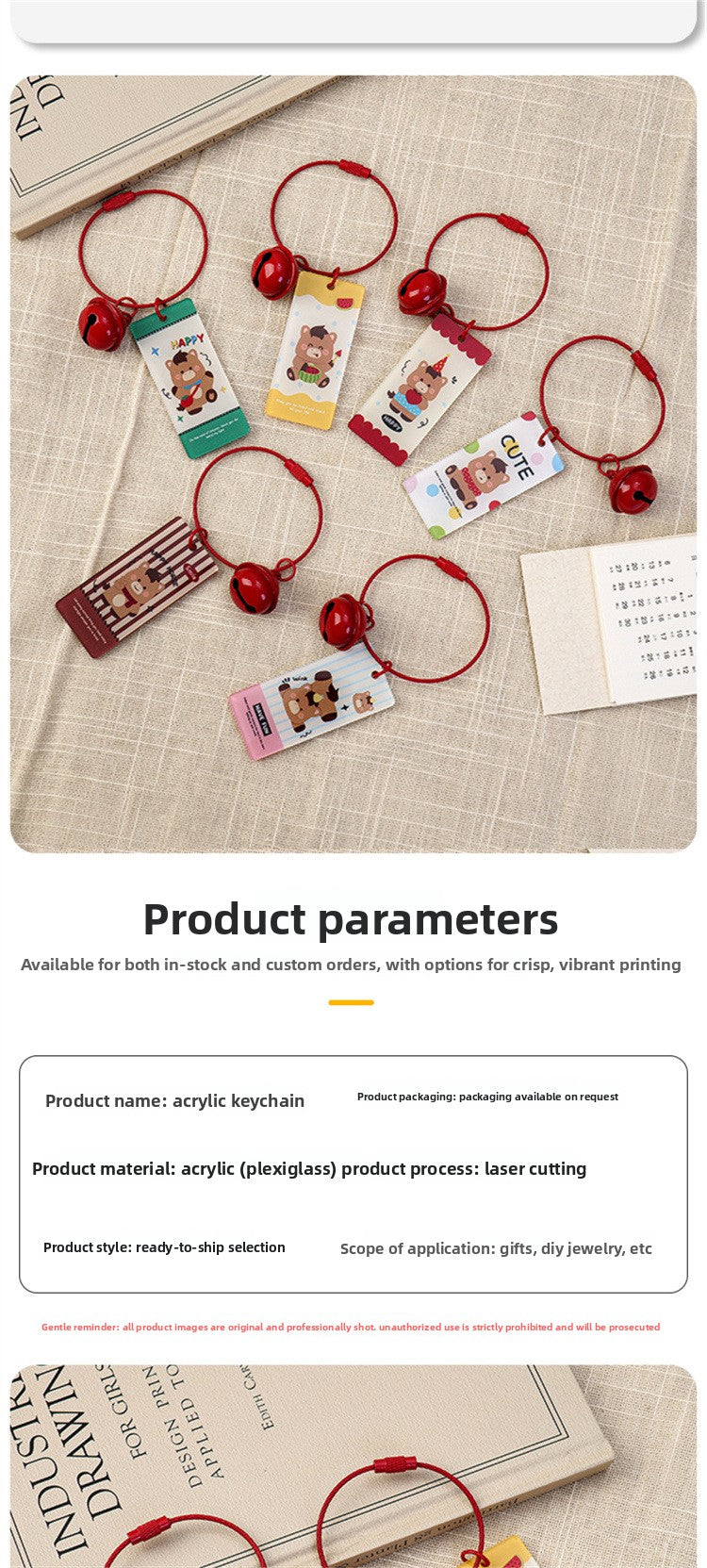 Acrylic Keychain, Durable And Stylish Accessory For Everyday Use