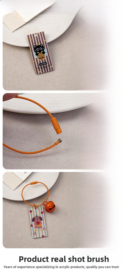 Acrylic Keychain For Stylish And Durable Key Organization
