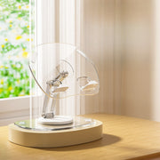 Q16 Transparent Tablet Stand-White