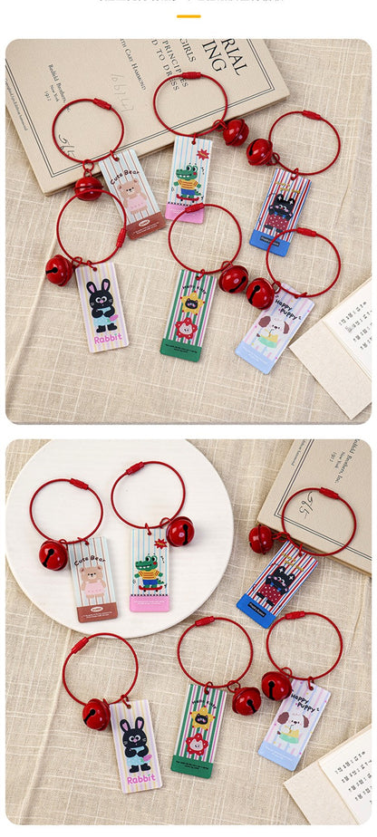 Animal Pattern Acrylic Keychain Featuring Durable Design For Everyday Use