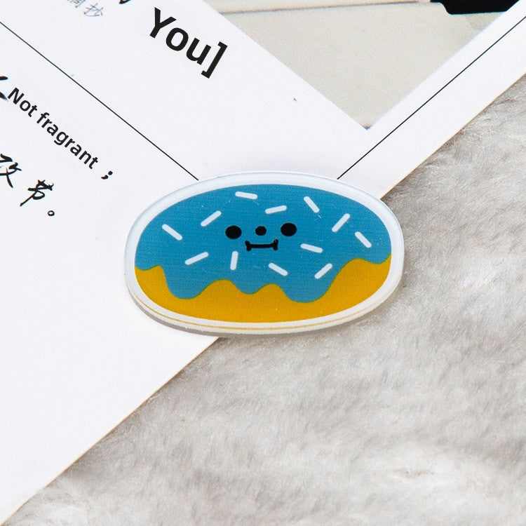 Cartoon Pin Brooches Made Of Acrylic Featuring Playful Designs For Stylish Accessories