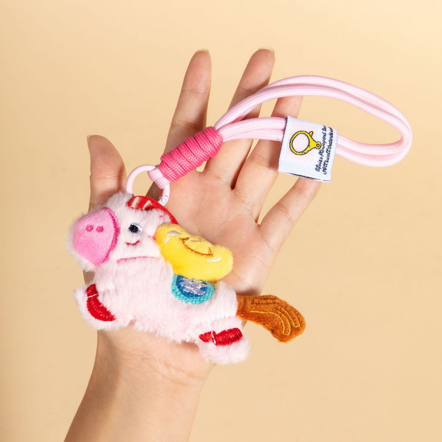 Plush Keychain Soft And Cute Accessory For Bags And Keys