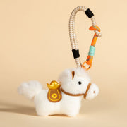 M2 White Plush Pony-Ring Rope