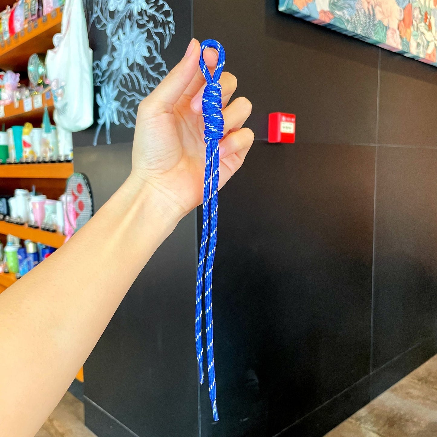 Polyester Braid Knitting Phone Lanyard Available In Colour
