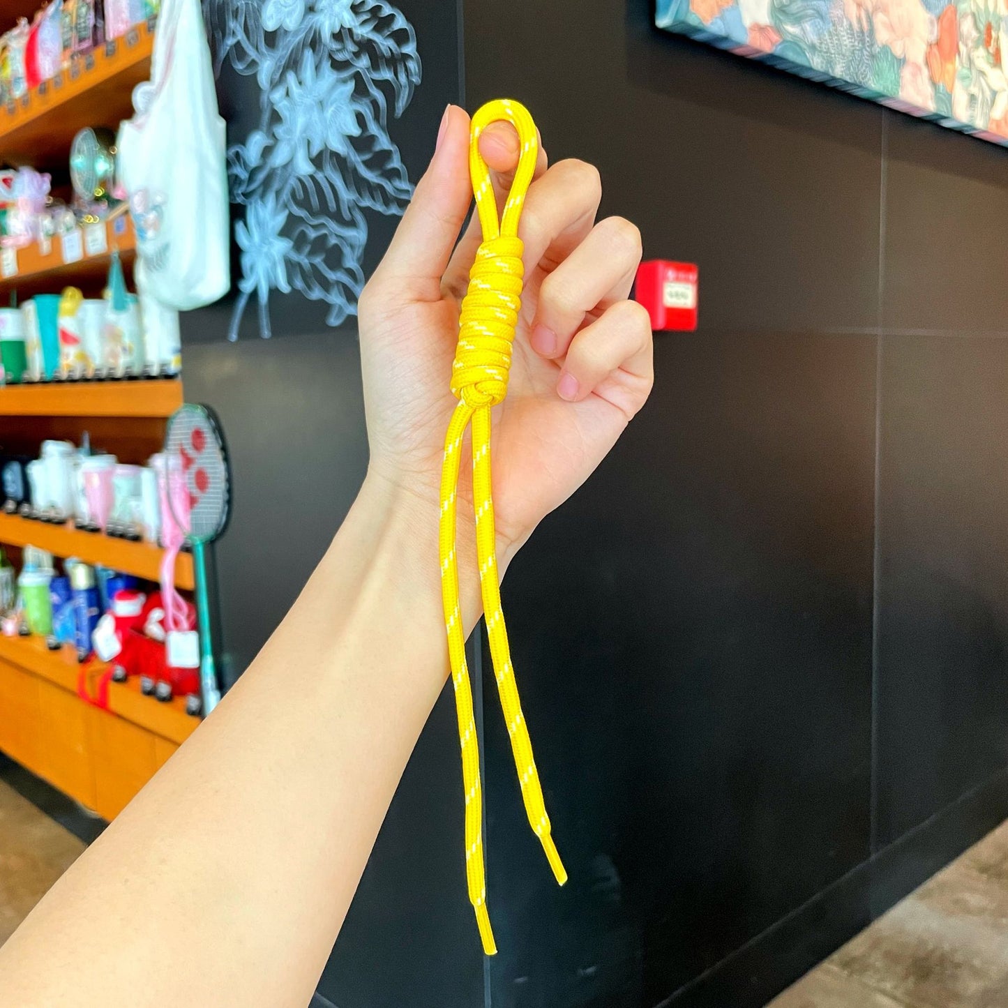 Polyester Braid Knitting Phone Lanyard Available In Colour