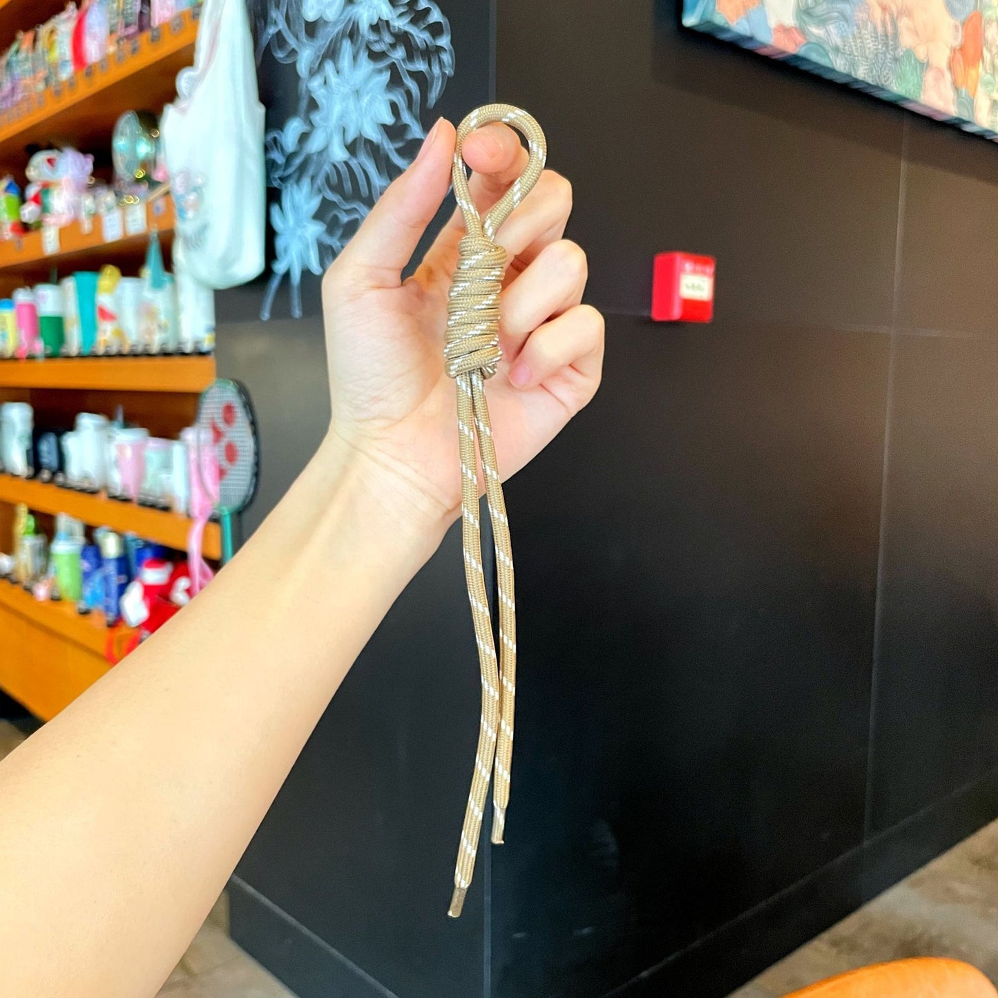 Polyester Braid Knitting Phone Lanyard Available In Colour