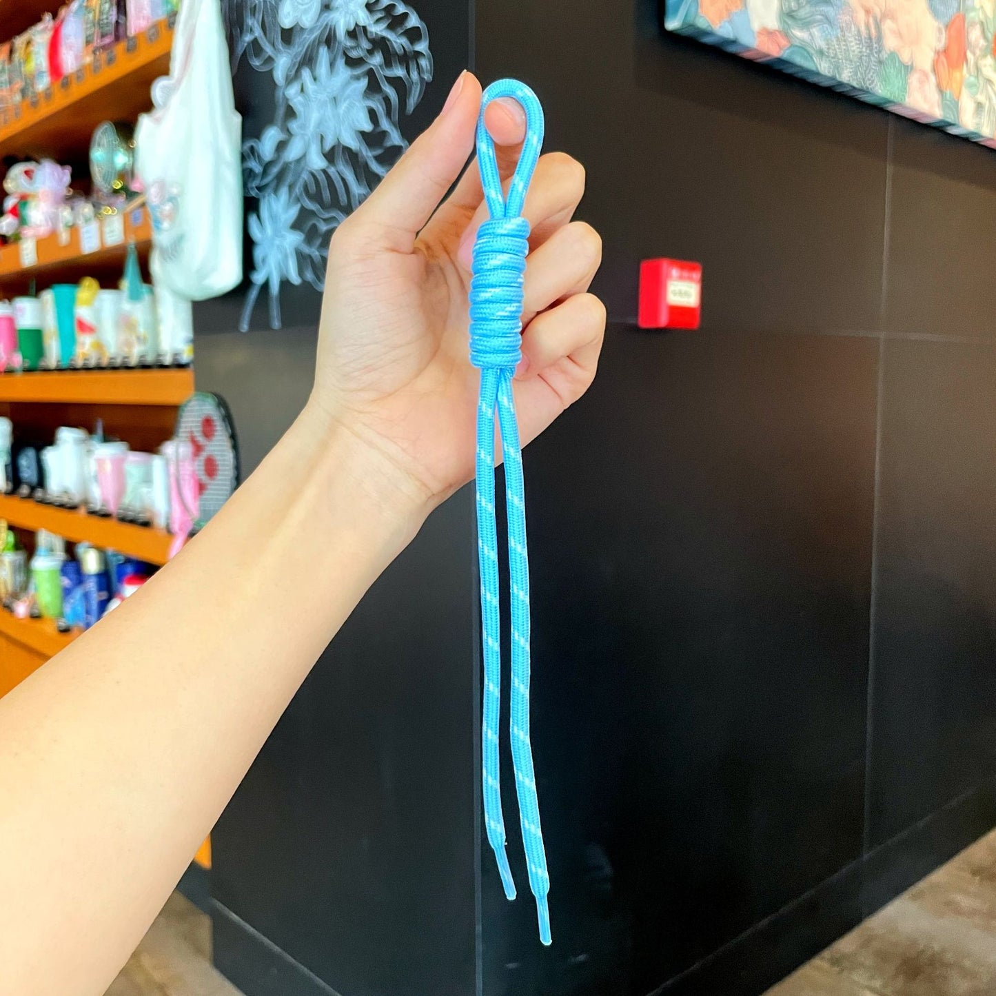 Polyester Braid Knitting Phone Lanyard Available In Colour