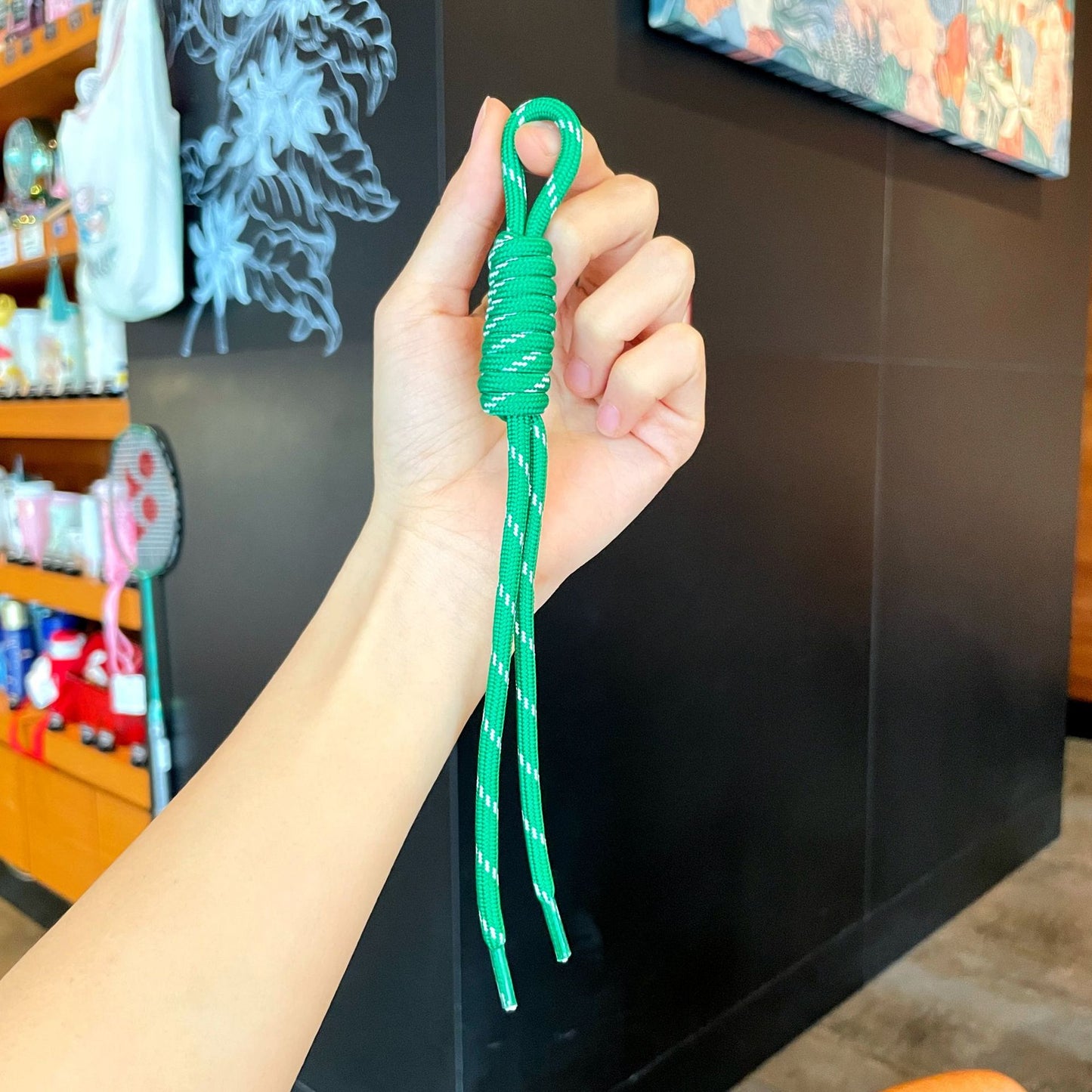 Polyester Braid Knitting Phone Lanyard Available In Colour