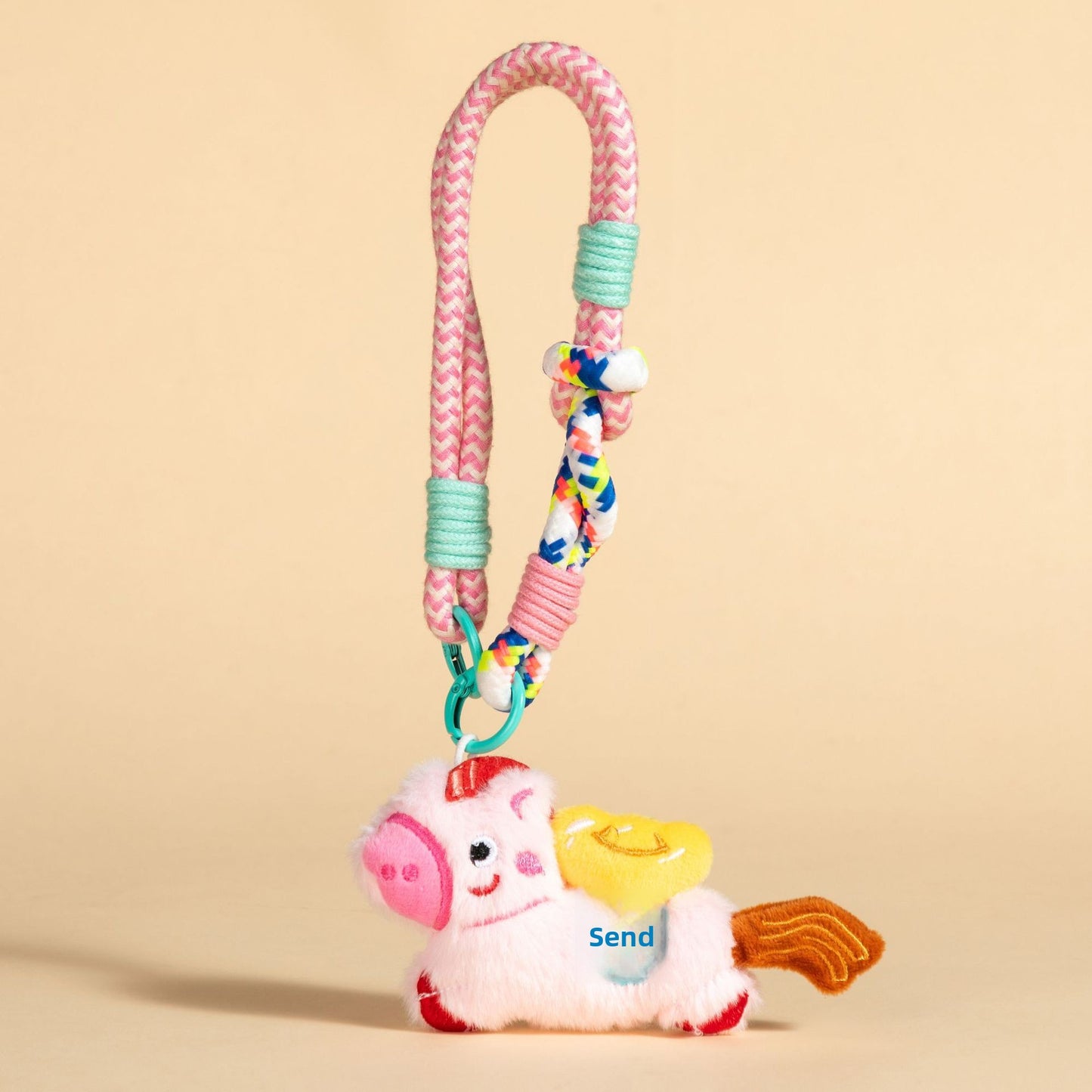 Plush Keychain Soft And Cute Accessory For Bags And Keys