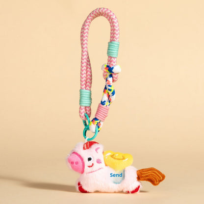 Plush Keychain Soft And Cute Accessory For Bags And Keys