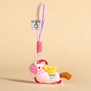 M7 Pink Plush Pony-Lanyard