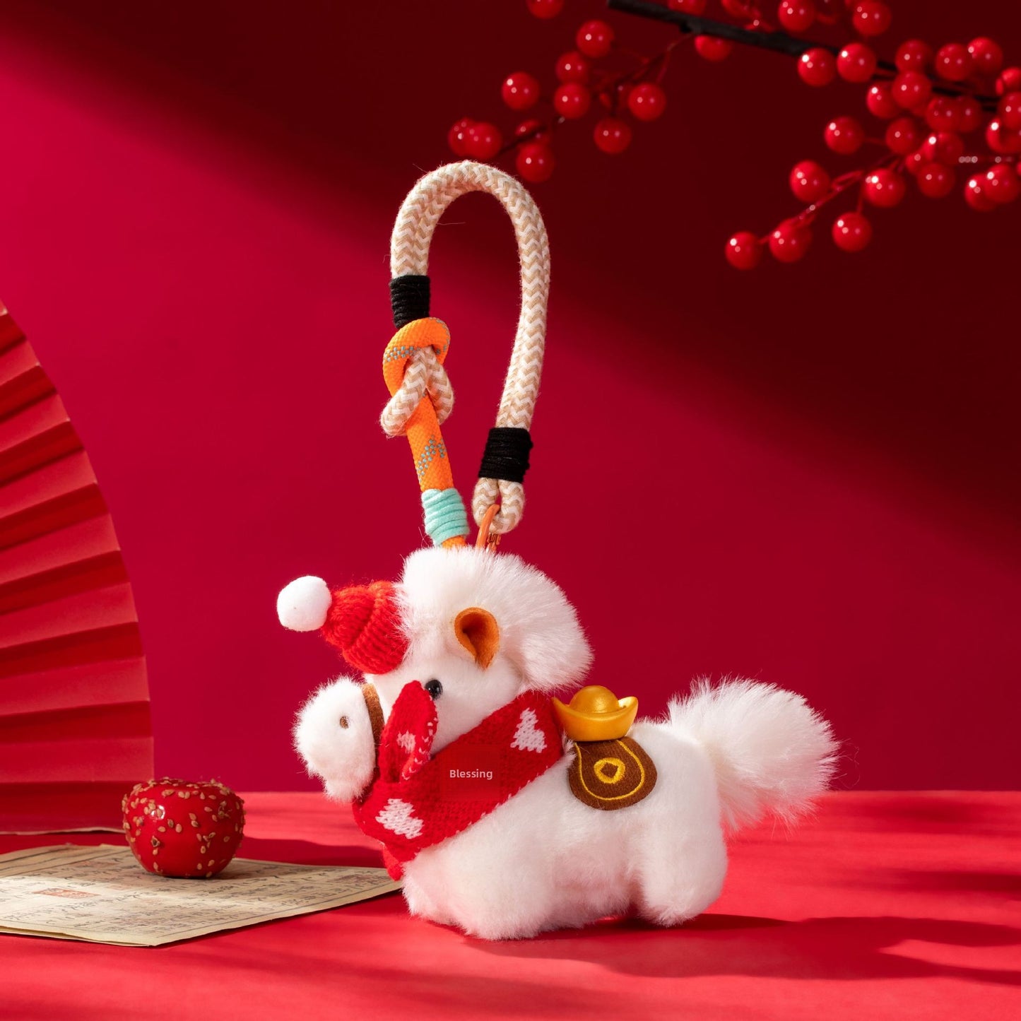 Plush Keychain Soft And Cute Accessory For Bags And Keys
