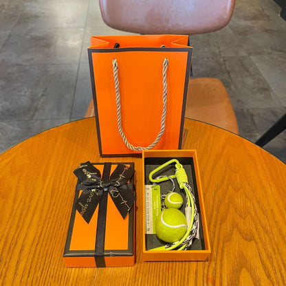 Acrylic Keychain In Vibrant Orange, Durable And Stylish Keychain Accessory