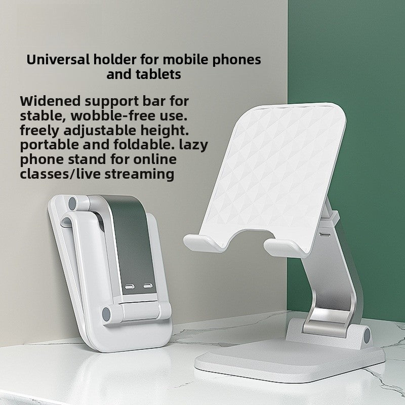 Folding Bracket Phone Stand Made Of Durable Aluminium Alloy In Black