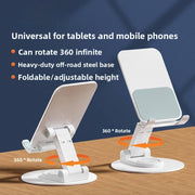 Metal Stand 360°Spin-Bright Moon White