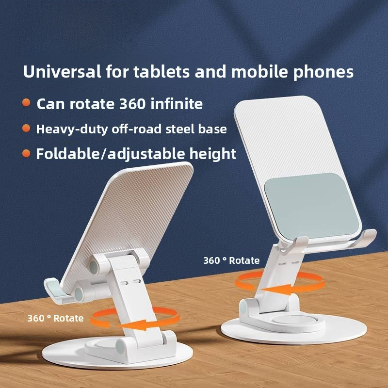 Folding Bracket Phone Stand Made Of Durable Aluminium Alloy In Black