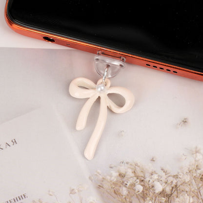 Green Mobile Phone Dust Plug Compatible With Apple Devices, Stylish And Protective Accessory
