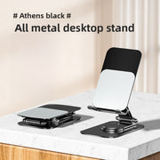 Q10 Aluminum Alloy Mobile Phone Stand - Cool Black
