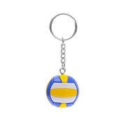 Yellow, White, and Blue Volleyball