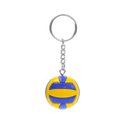 Yellow and Blue Volleyball