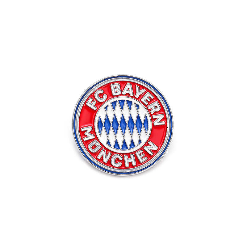 Alloy Brooch Badge Jewelry Accessory Featuring Durable Metal Material