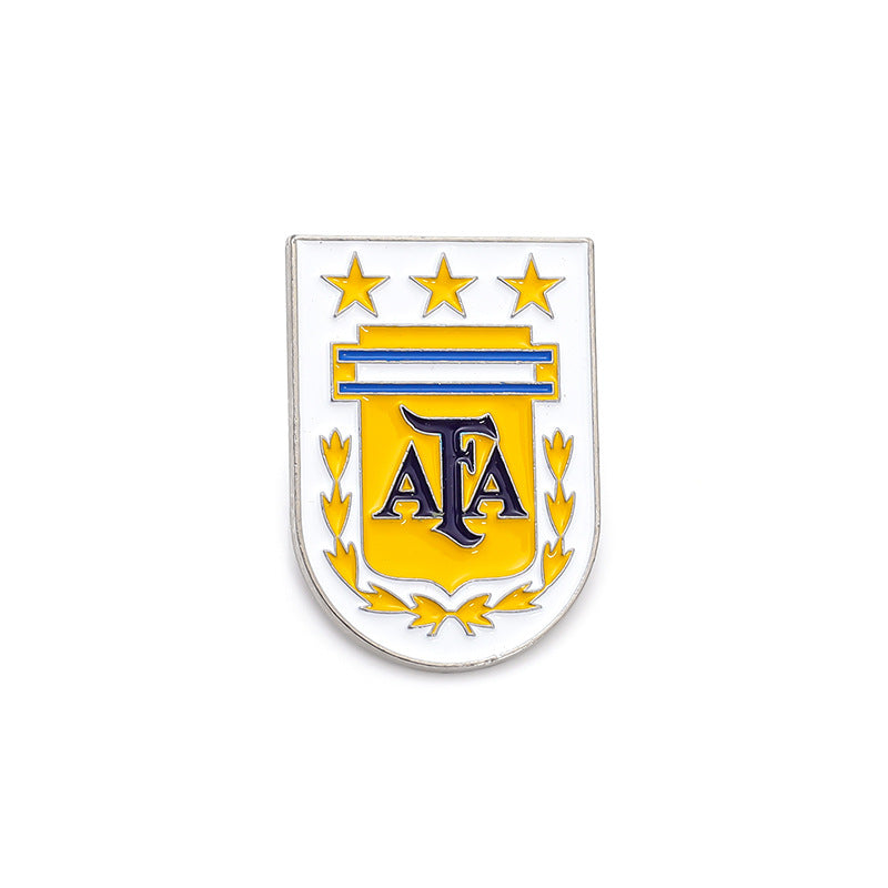 Alloy Brooch Badge Jewelry Accessory Featuring Durable Metal Material