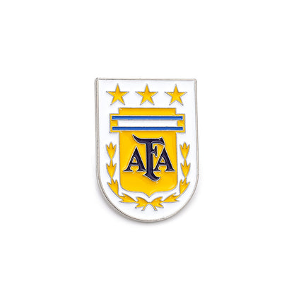 Alloy Brooch Badge Jewelry Accessory Featuring Durable Metal Material