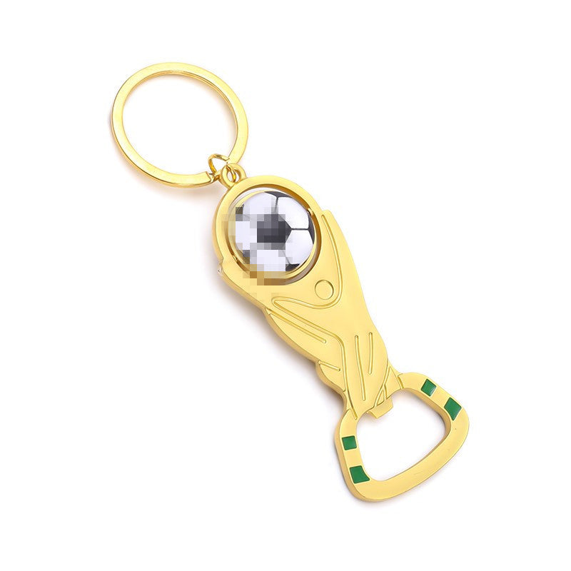 Football World Cup Keychain Made Of Durable Zinc Alloy, Perfect Souvenir And Gift Accessory