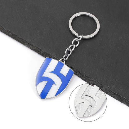 Zinc Alloy Keychain Featuring Durable Construction For Everyday Use