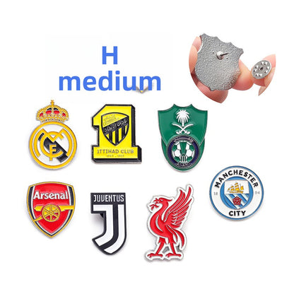 Alloy Brooch Badge Jewelry Accessory Featuring Durable Metal Material