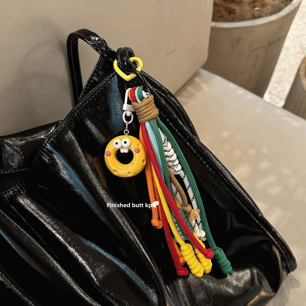 Mouth Pattern Plastic Pendant Charm Available In Colour